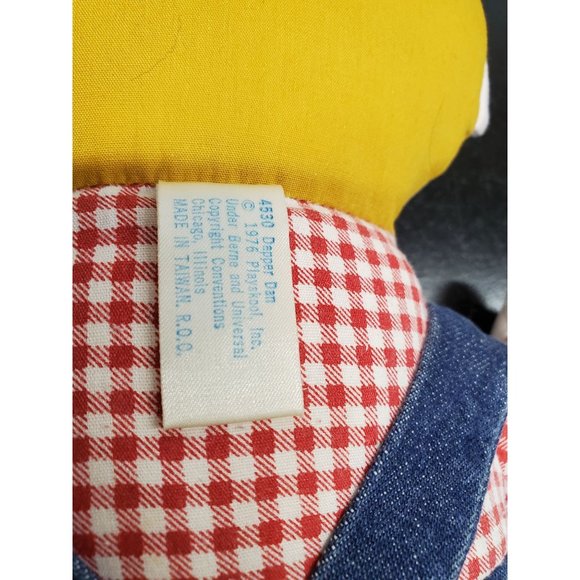 Vintage 1976 Playskool Dapper Dan Plush - Picture 7 of 8